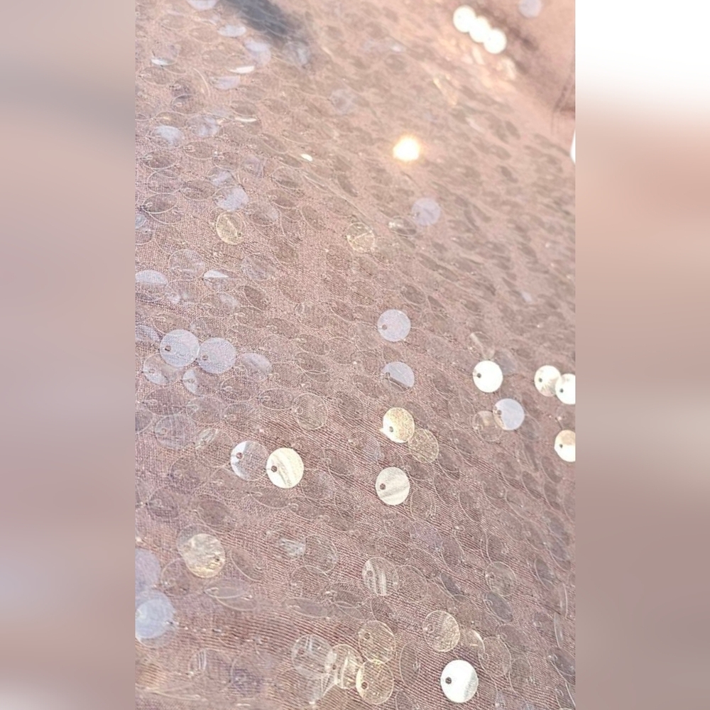 Almodt Famous - Sequin Cropped Shimmery Tank Top - Picture 3 of 10